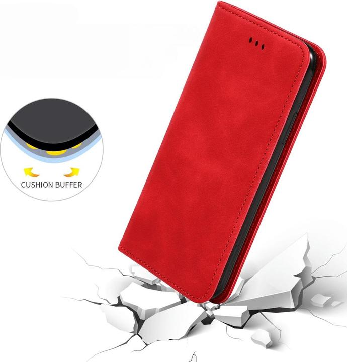 Image du produit Cover-Discount iPhone 11 Pro Max - Étui à rabat business rouge (Apple iPhone 11 Pro Max)