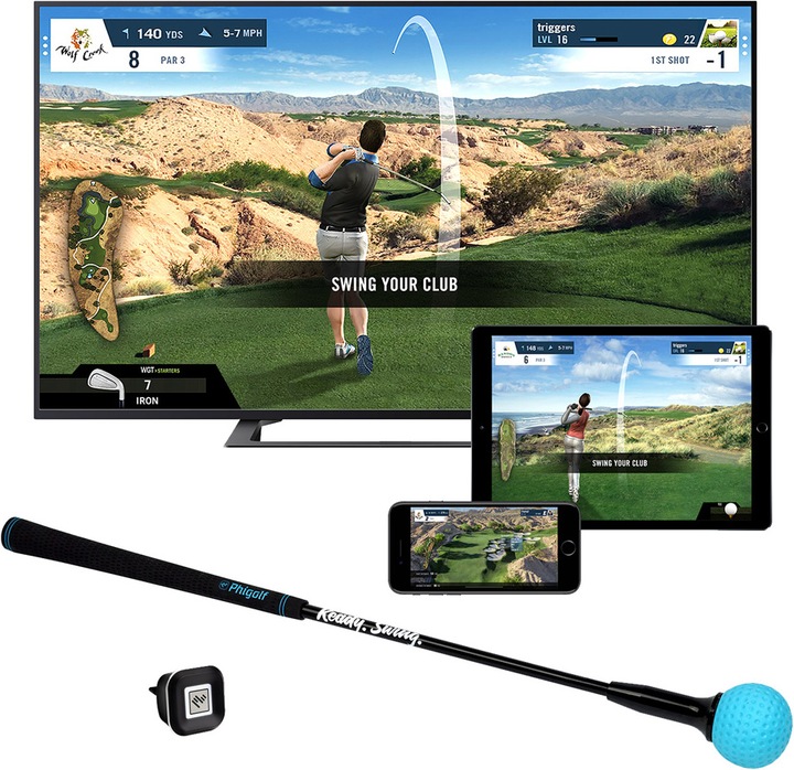 Actual product image Phi Golf Golf Simulator