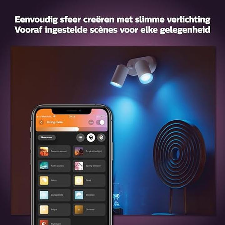 Actual product image Philips Hue Fugato (800 lm, GU10)