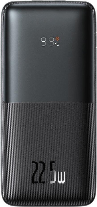 Produktbild Baseus Powerbank Bipow Pro 10000mAh, 2xUSB, USB-C, 22.5W (black) (10000 mAh, 22.50 W, 37 Wh)