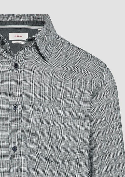 Actual product image S.Oliver Hemd Regular Fit: Kariertes Hemd aus Baumwolle (S)