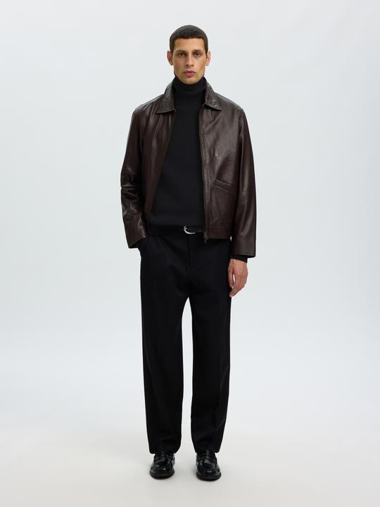Actual product image Selected Slhdane Ls Knit Structure Roll Neck Noos (XL)