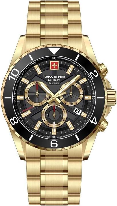 Immagine prodotto Swiss Alpine Military Collezione SENTINEL CHRONO - Orologio svizzero al quarzo (Fatto in Svizzera)