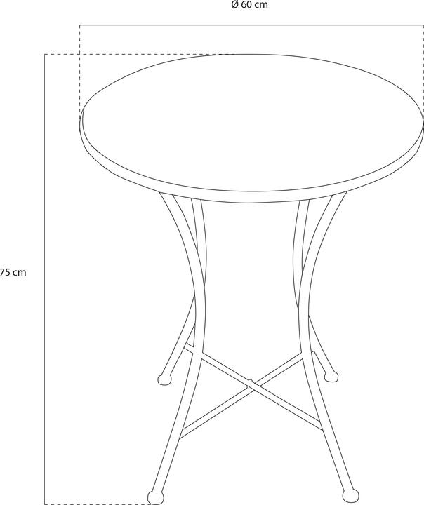 Produktbild Axi Amélie Mosaik Bistro Set (60 x 75 cm)