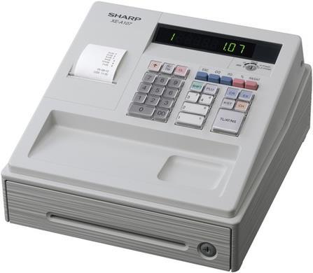 Actual product image Sharp Cash register XE-A107W