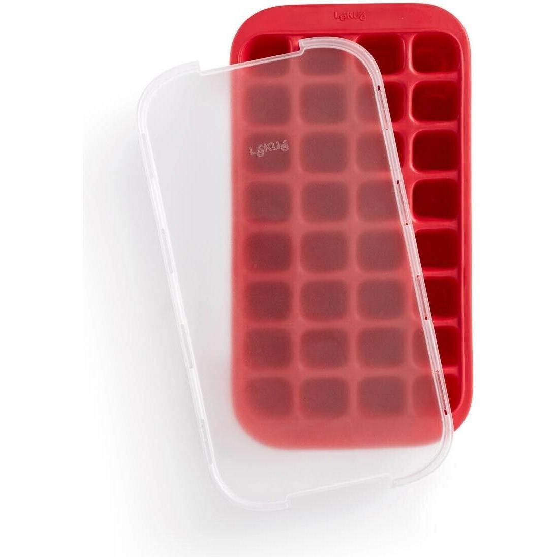Thumbnail - Lékué Ice Cubes, Eisherstellung, Rot