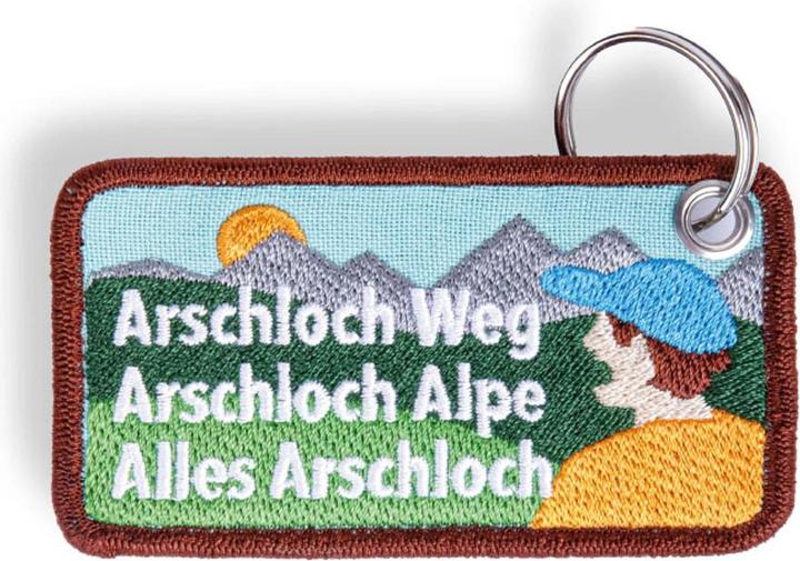 SwissMeme Arschloch Alpe Anhänger