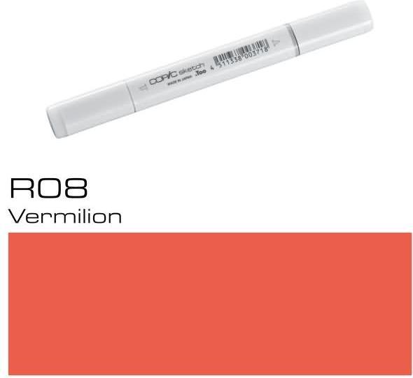 Image du produit Copic Sketch Type R - 08 (R08 - Vermilion, 1 x)