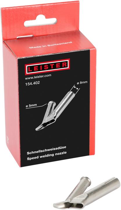 Actual product image Leister High-speed welding nozzle 154.402