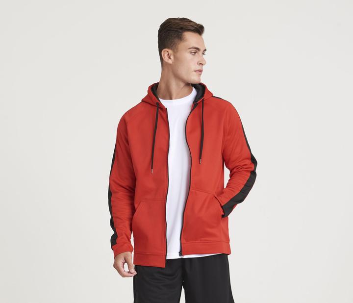 Produktbild Just Hoods Sportlicher Zip-Sweatshirt (M)
