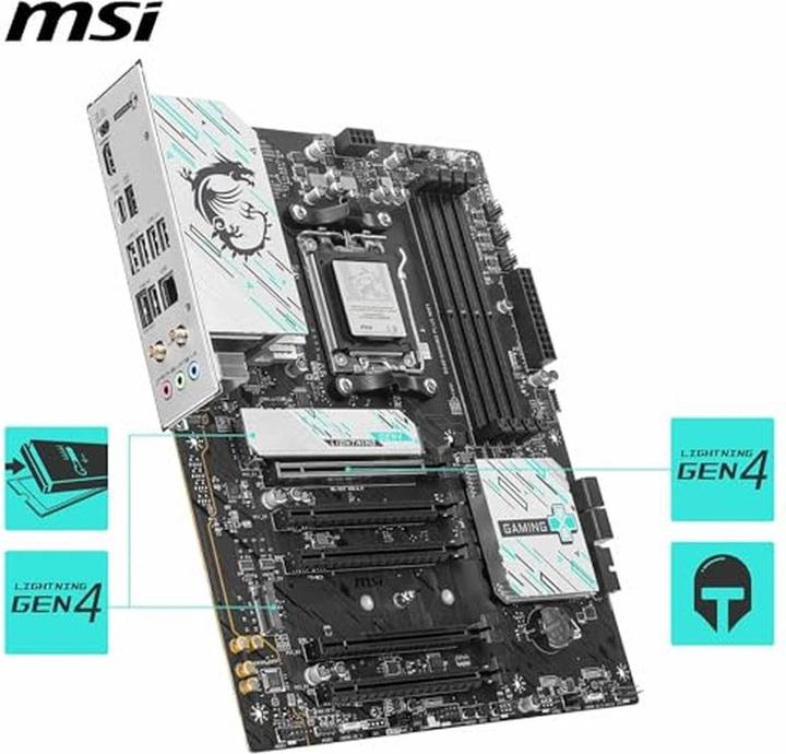 Actual product image MSI B840 GAMING PLUS WIFI (AM5, AMD B840, ATX)