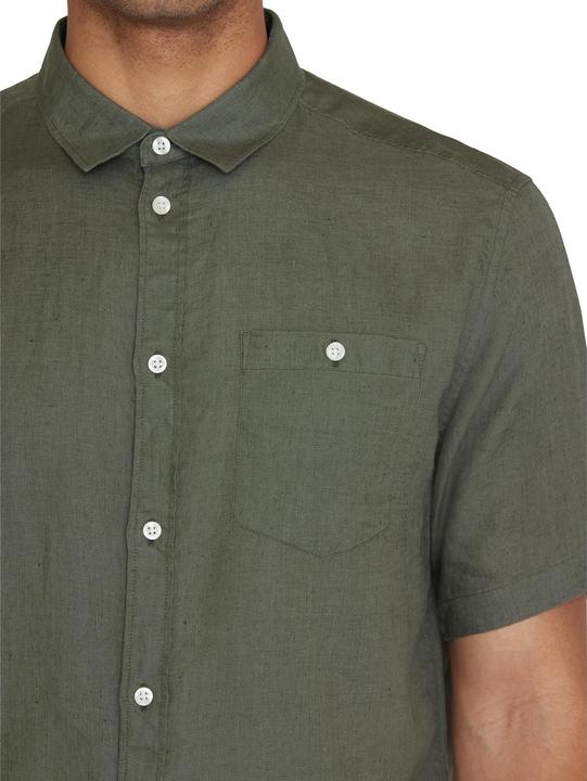 Immagine prodotto KnowledgeCotton Apparel Regular Linen S/S Shirt (S)