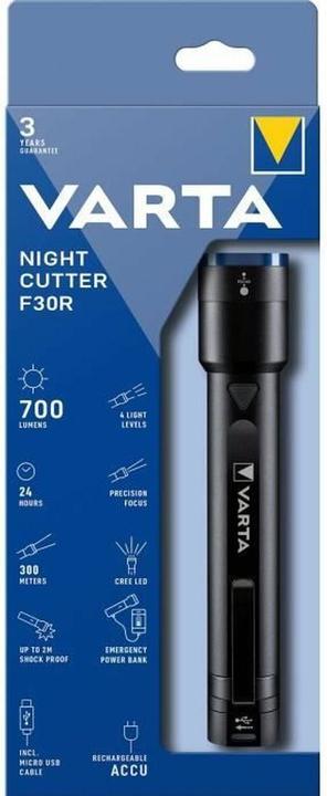 Actual product image Varta Flashlights (23 cm, 700 lm)