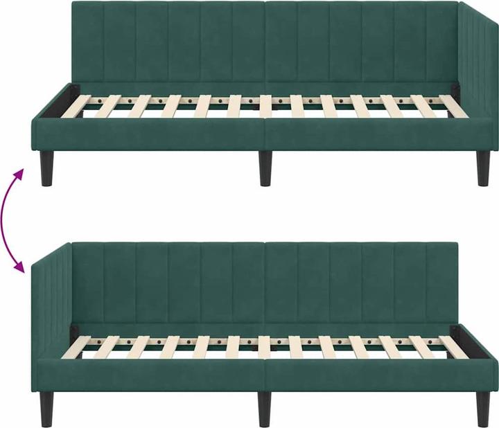 Immagine prodotto vidaXL Eckbettgestell (90 x 200 cm)