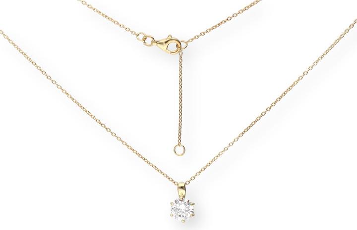 Actual product image Carat Solitaire (Silver 925, 42 cm)