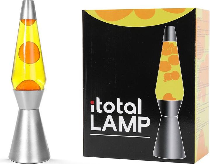 Immagine prodotto Total Juggling iTotal - Lampada Lava - Giallo e Arancione - 36 cm (1270399)