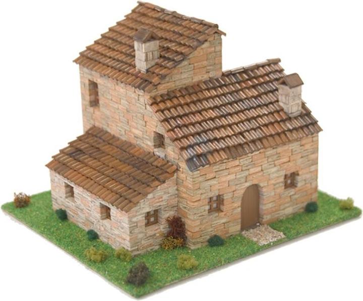 Actual product image Block Cuit. 3D ceramic model kit - Mediterranean Laundhouse 4 (26 x 14 x 22 cm)