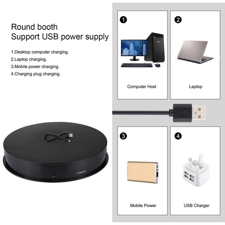 Produktbild Puluz 360° Elektrischer Drehteller (Weiteres Zubehör)