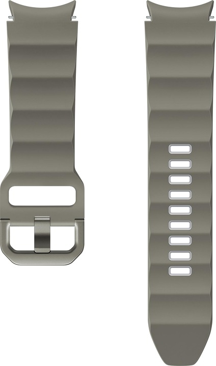 Samsung Rugged Sport Band 20mm S/M - grey (20 mm, Fluoroelastomer, Galaxy watch 4 (40mm))