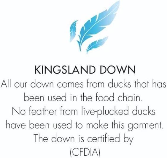 Actual product image Kingsland Down jacket Classic Unisex (S, XS)