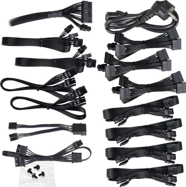 Produktbild EVGA Netzteil 1000 GQ 1000 W, 80 PLUS Gold, vollständig modular (1000 W)