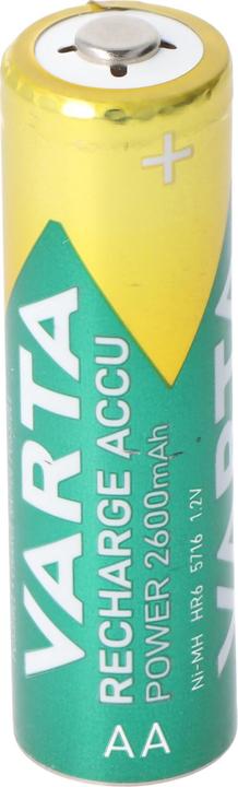 Produktbild Varta Recharge Accu Power (4 Stk., AA / LR6 / LR06 / Mignon / R6 / R14505, 2600 mAh)