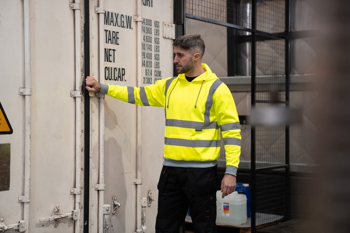 Productafbeelding Korntex Hi-Vis Hoodie (M)