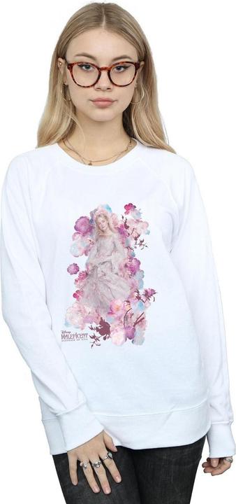 Actual product image Disney Womens/Ladies Maleficent Mistress Of Evil Aurora Rose Bush Sweatshirt (XL)