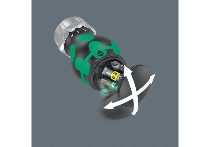 Actual product image Wera Kraftform Kompakt Stubby Magazin RA 2 (TX25, 25mm, PH1, PZ1, 2 mm)