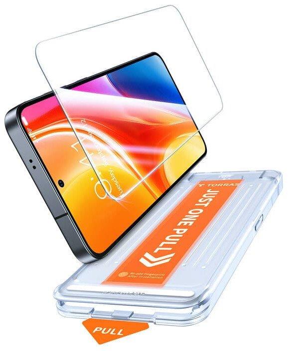 Torras Install Master Protective glass for Samsung S25 (1 Piece, Samsung Galaxy S25)