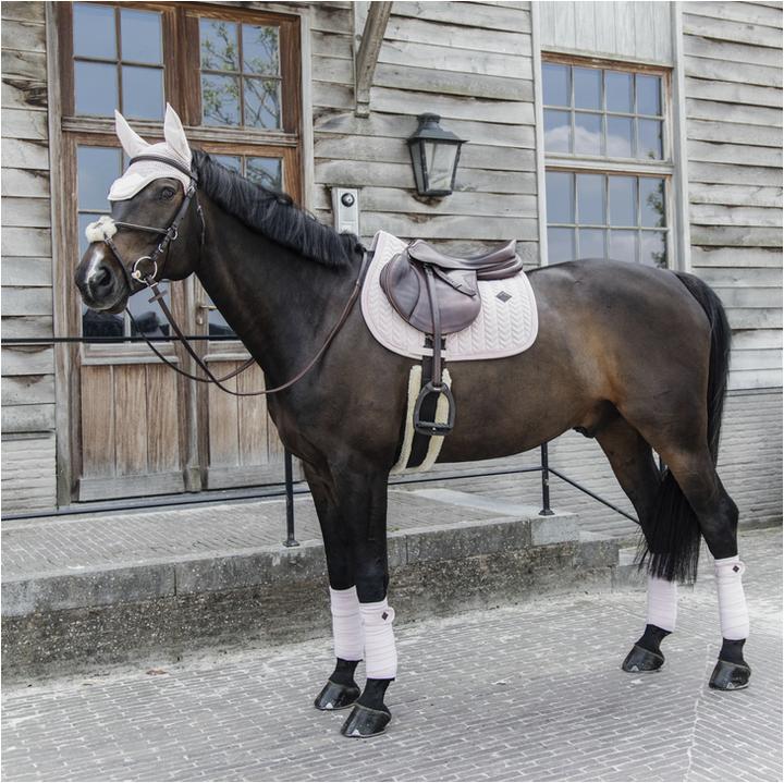 Produktbild Kentucky Horsewear Polarfleece Bandagen velvet Pearls (One Size)