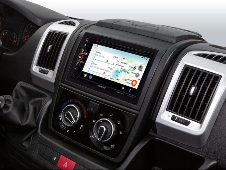 Actual product image Alpine Advanced Autoradio Navi-Station INE-W611DC DAB+, 2-DIN "Camper-Version" (Android car, Apple Carplay)