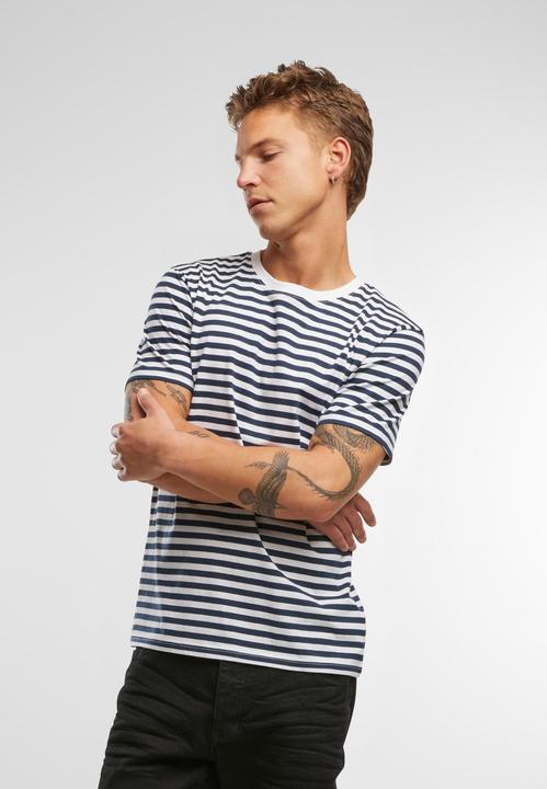 Actual product image Brandit Jerseyshirt Stripe Tee - 194233 (L)