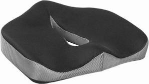 Wp Powerton ERGO CORE Coussin d'assise, noir