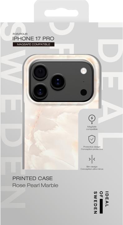 Produktbild iDeal Of Sweden MagSafe Printed Hard-Cover Rose Pearl Marble (Apple iPhone 17 Pro)