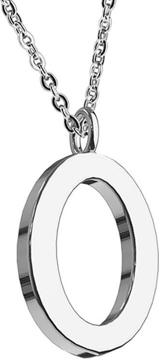 Immagine prodotto Star Piercing Catena d'argento con ciondolo lettera O (senza ottone, Acciaio chirurgico 316L)