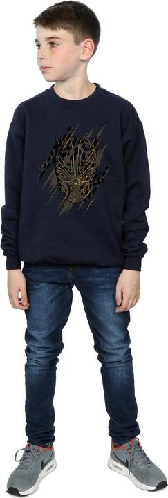 Produktbild Black Panther Gold Head Sweatshirt Jungen (152, 158)