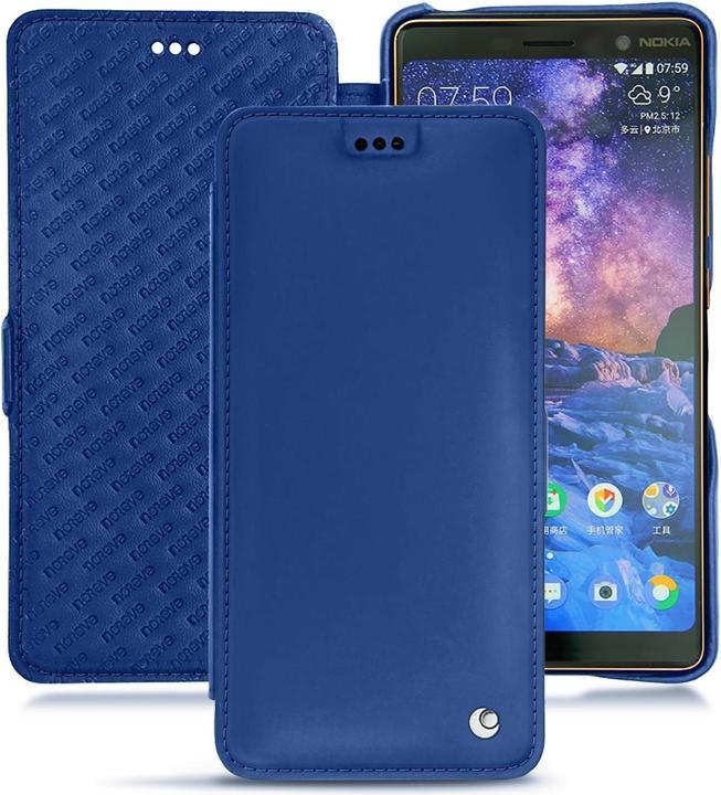 Bleu océan ( Nappa - Pantone #15458a)