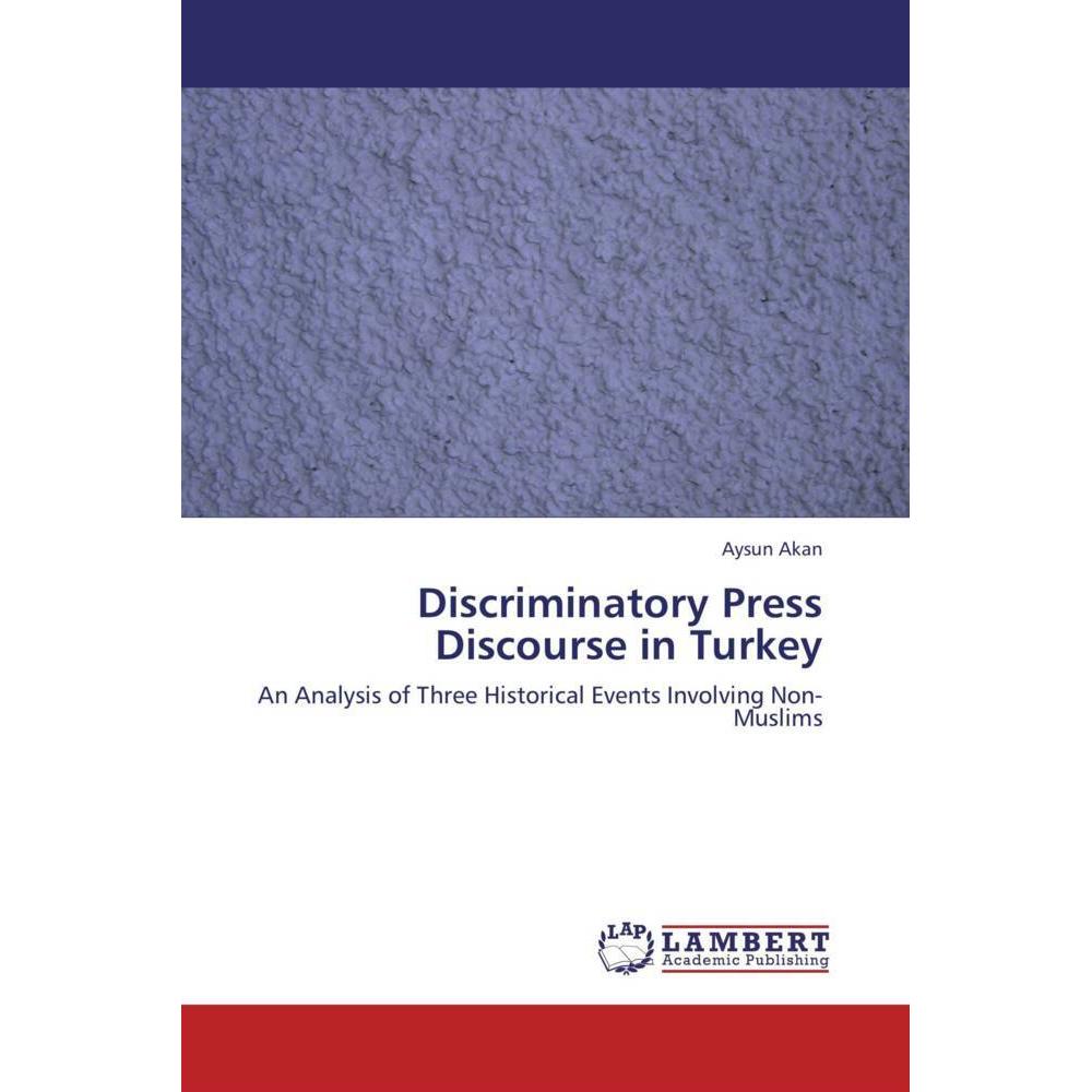 Discriminatory Press Discourse in Turkey, Fachbücher
