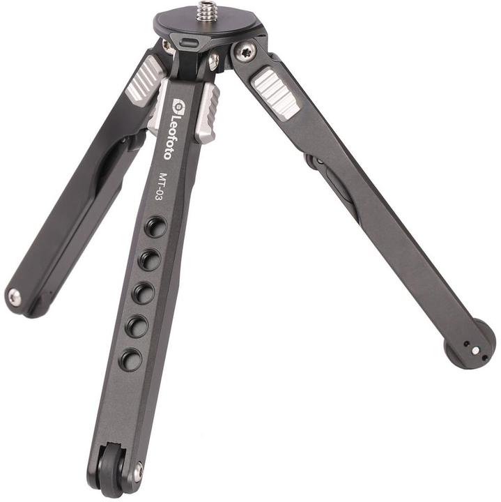 Image du produit Leofoto Pocket Mini Tripod MT-03 + MBH-19 (Métal)