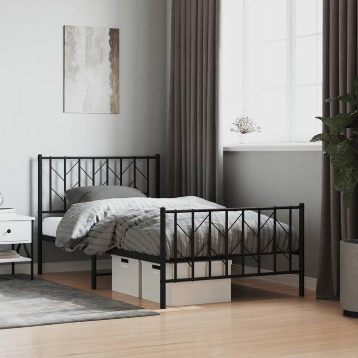 Actual product image vidaXL Bettgestell (100 x 200 cm)