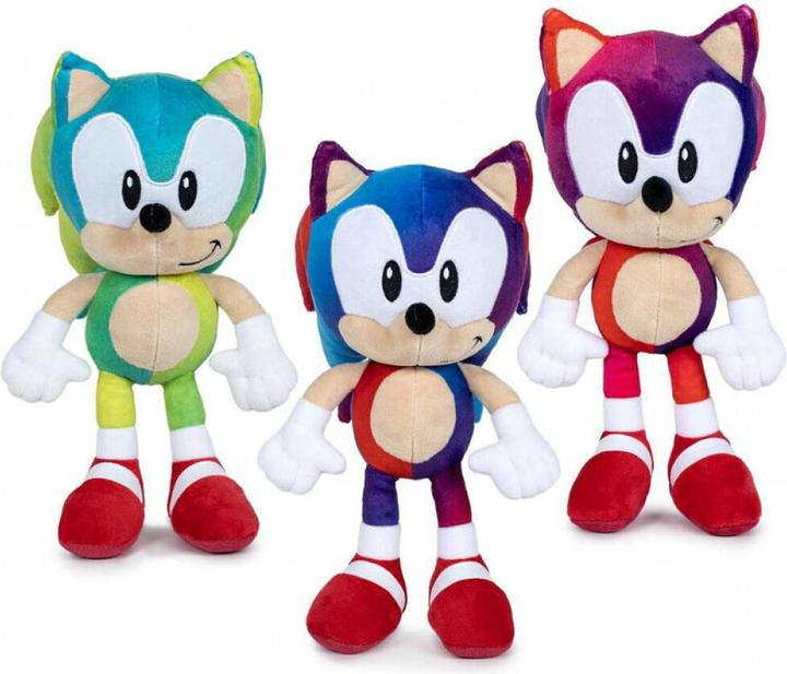 Actual product image Sega Sonic The Hedgehog degradiert Sonic Plüschtier 30cm
