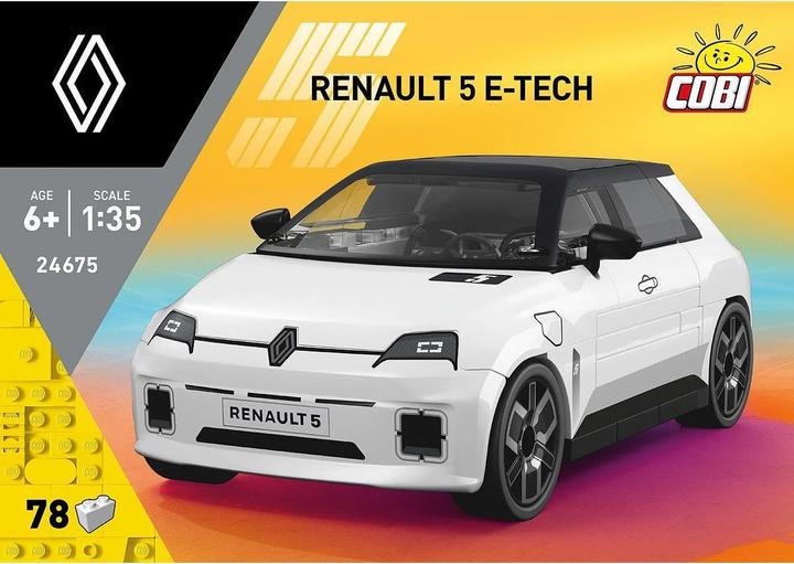 Immagine prodotto Cobi Renault 5 E-TECH bianco 78kl 24675