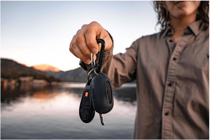 Actual product image Matador Droplet waterproof keychain folding bag