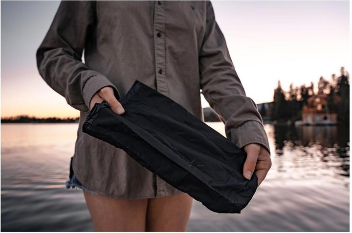Actual product image Matador Droplet waterproof keychain folding bag