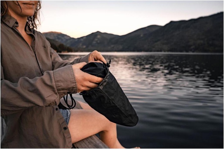 Actual product image Matador Droplet waterproof keychain folding bag