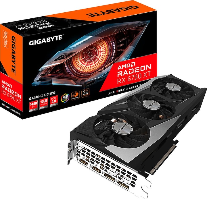 Produktbild Gigabyte Radeon RX 6750 XT GAMING OC (12 GB)