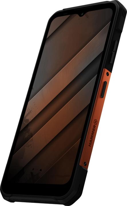 Produktbild Myphone Construction 2 Thermal 5G (256 GB, Schwarz / Orange, 6.58", Hybrid Dual SIM + eSIM, 5G)