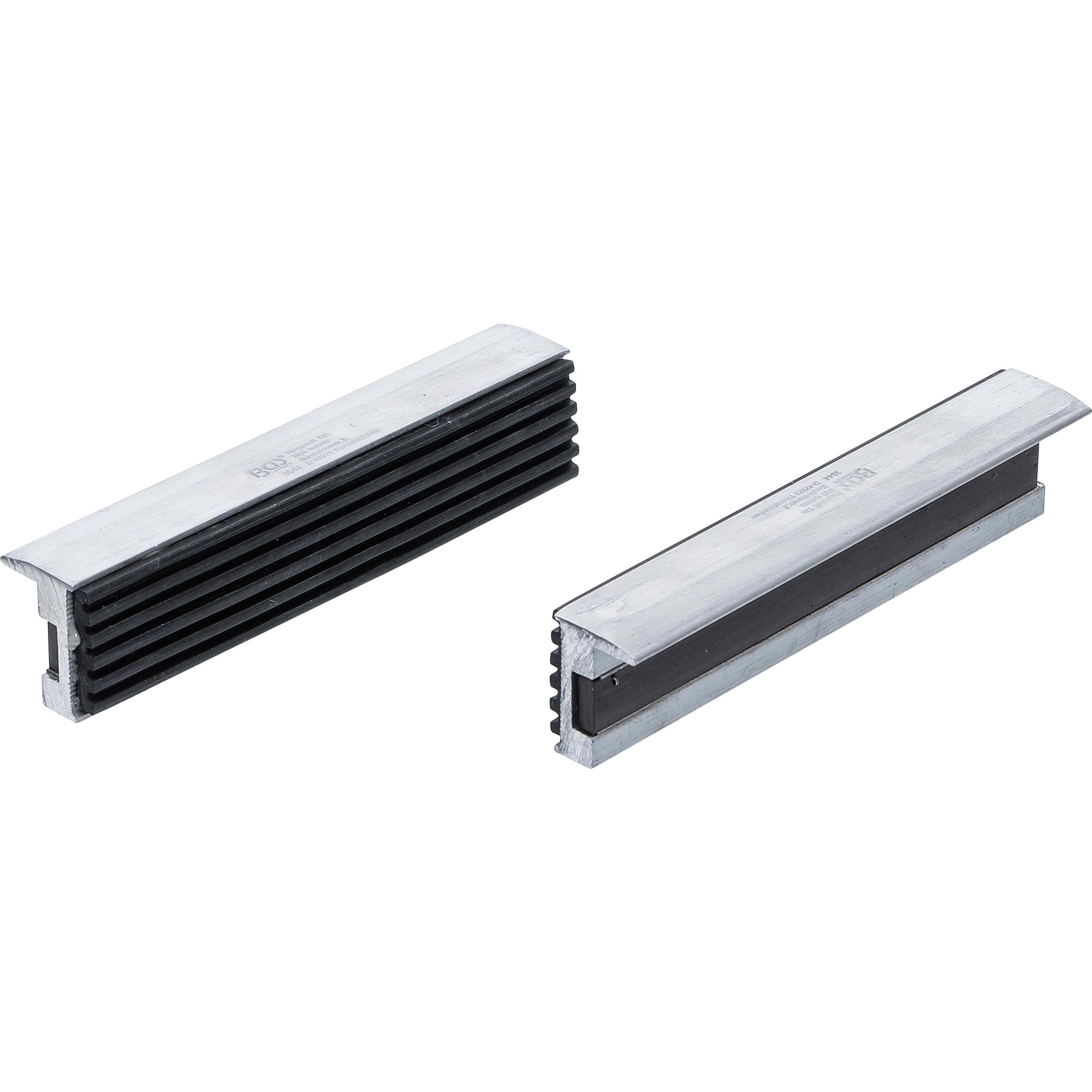 BGS, Schraubstock + Zwinge, Schraubstock-Schutzbacken Aluminium Breite 125 mm 2-tlg.