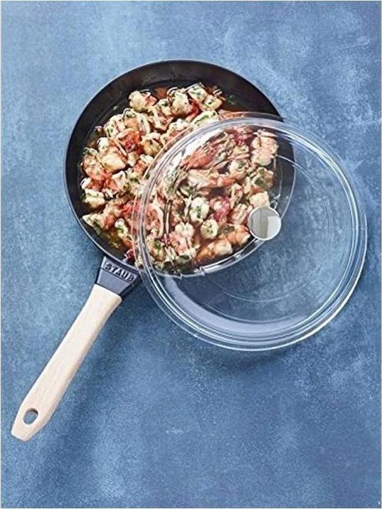 Produktbild Staub Gewölbter Glasdeckel, 30 cm, rund | Glas | Transparent (30 cm, Glas)